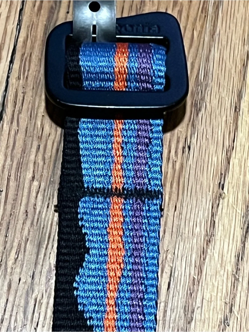 Patagonia Tech Web Belt Blue Mountain Motif - Unisex Kids / Teens 36”